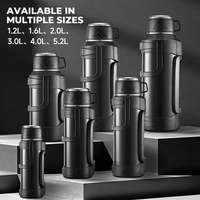 Large Thermos - Stainless Steel - 72-Hour Insulation