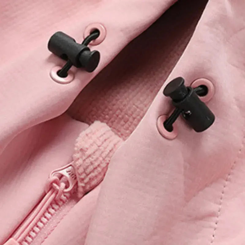 Women's Softshell Jacket - Water-Resistant & Hooded - Fleece Lined