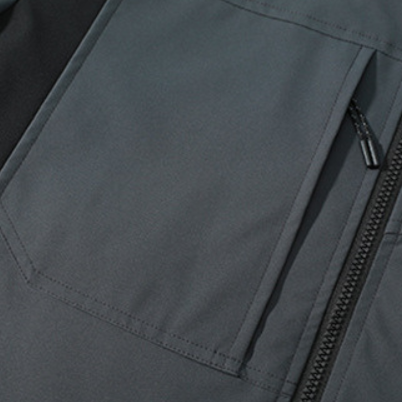 Men's Rain Jacket - 8,000mm Waterproof & Packable - Adjustable Hood