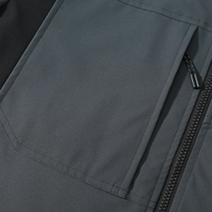 Men's Rain Jacket - 8,000mm Waterproof & Packable - Adjustable Hood