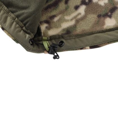 Men's Fleece Jacket - Hooded Tactical Softshell - Camo & Solid Colors