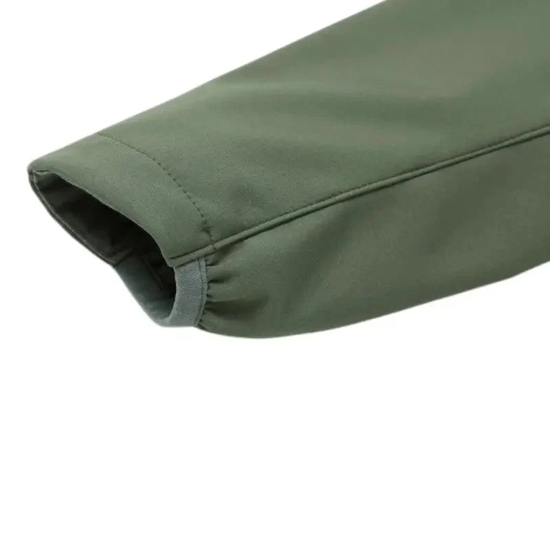 Softshelljacke Herren mit Fleecefutter wasserabweisend