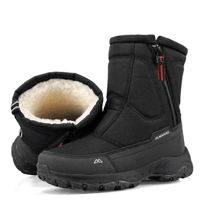 zip up winter boots men
