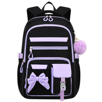 Girls Backpack - Bow Detail - Fits a 15.6" Laptop
