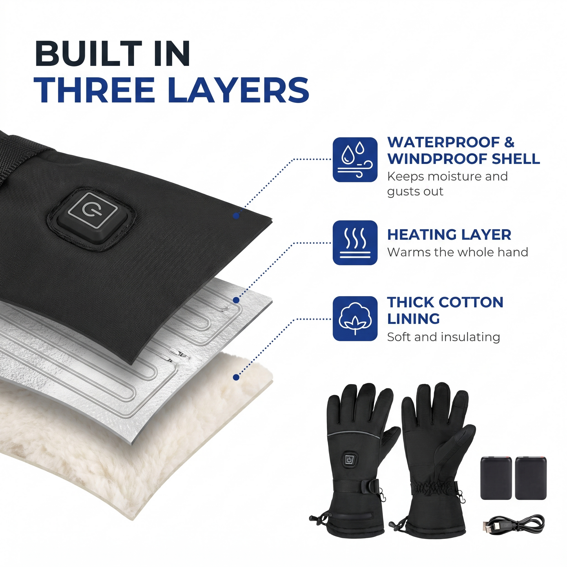 heated gloves - view 4