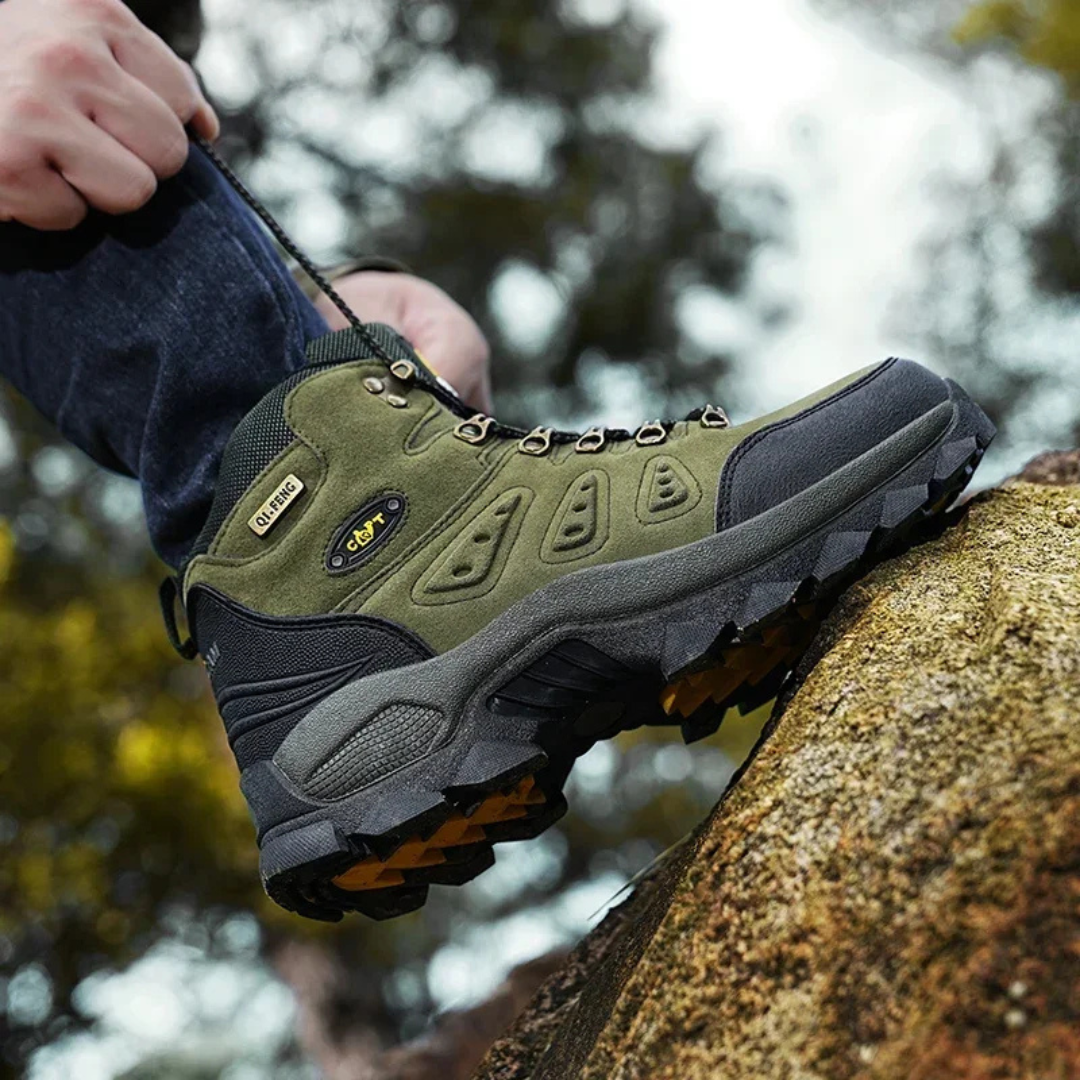 Men's Hiking Boots - Orthopedic Support - Water-Resistant & Non-Slip