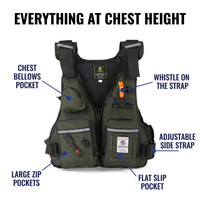 Multi-Use Fishing Vest - Storage Pockets