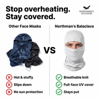 Balaclava Face Mask - Breathable Summer Sun Protection - Full Face Cover