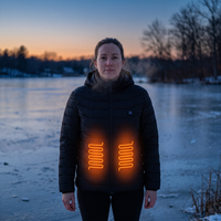 Heated Jacket for Men & Women - 9 Heat Zones - Waterproof & USB Powered