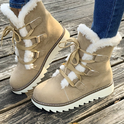 platform winter boots women