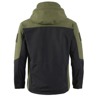 Men's Softshell Jacket - Fleece-Lined & Windproof - Tactical Multi-Pocket Design