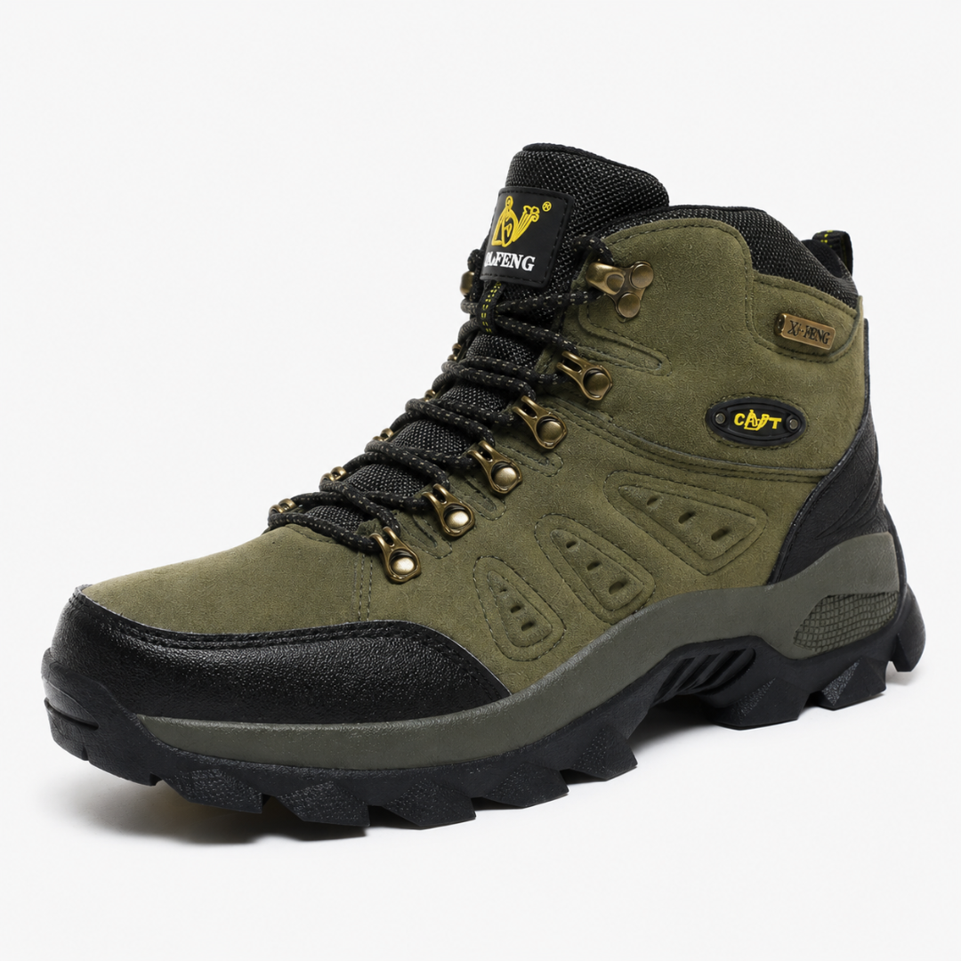 Men's Hiking Boots - Orthopedic Support - Water-Resistant & Non-Slip