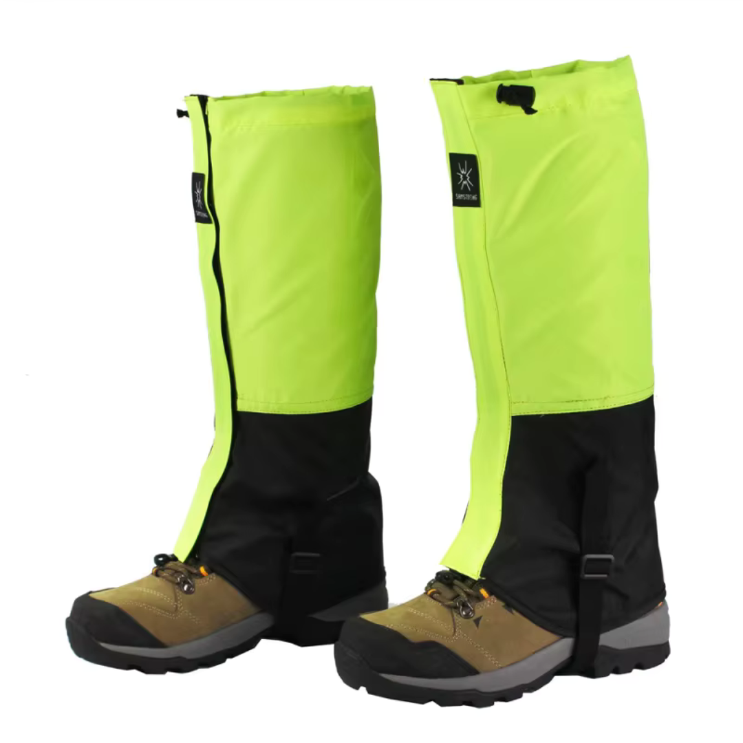 Snow Gaiters - Waterproof & Tall 16-Inch Shaft - Adjustable Fit