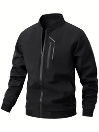 Bomber Jacket - Men's Outdoor Spring & Fall Jacket - Multiple Pockets