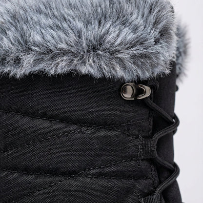 Schneestiefel Damen Knöchelhoch Wasserdicht & Isoliert Schnürung