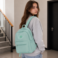 Mini School Backpack for Girls - Front Tablet Pocket - Lightweight