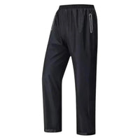 Men's Rain Pants - Waterproof & Breathable - Zippered Pockets