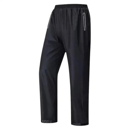 Men's Rain Pants - Waterproof & Breathable - Zippered Pockets