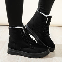 Women's Winter Boots - Waterproof - Lace-Up