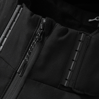 Men's Softshell Jacket - Removable Hood - Fleece Lined