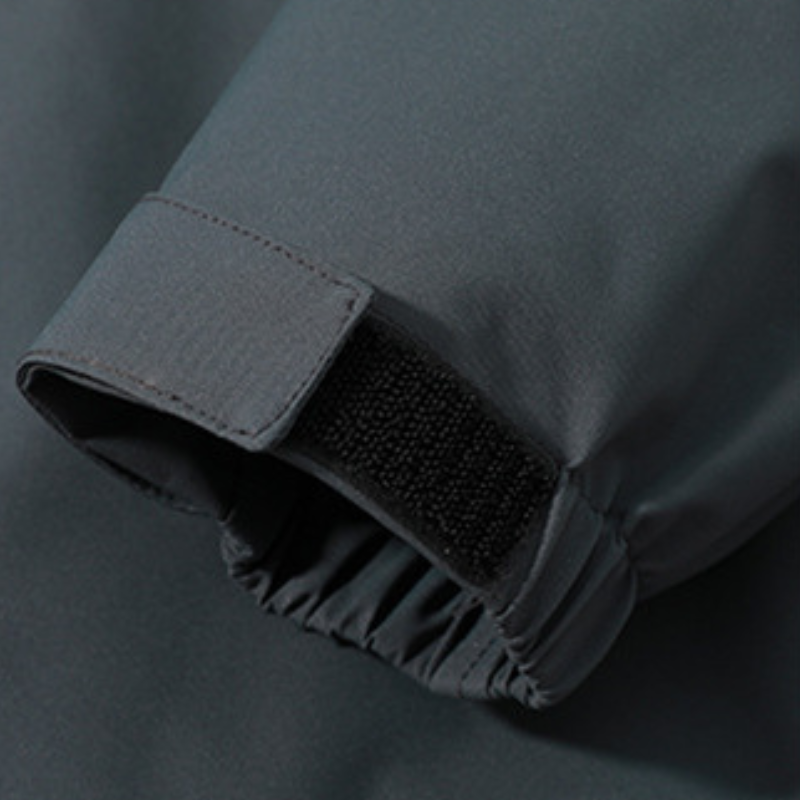 Men's Rain Jacket - 8,000mm Waterproof & Packable - Adjustable Hood