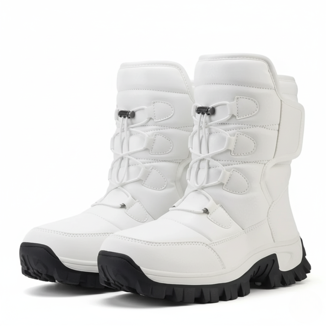 Women's Winter Boots - Waterproof & Warm Lined - Non-Slip Grip