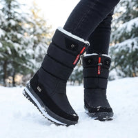 Women's Winter Boots - Waterproof & Insulated - Mid-Calf