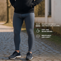 Thermal Underwear Men - 4-Way Stretch - Quick-Drying