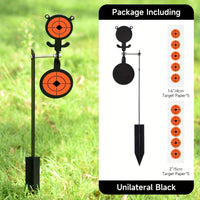 Shooting Target - Self-Resetting 360° Spinner - Slingshot & Air Gun