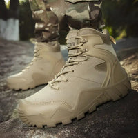 Men's Tactical Boots - Lightweight & Breathable - Ankle Support