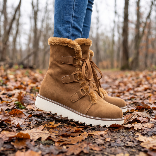platform winter boots women