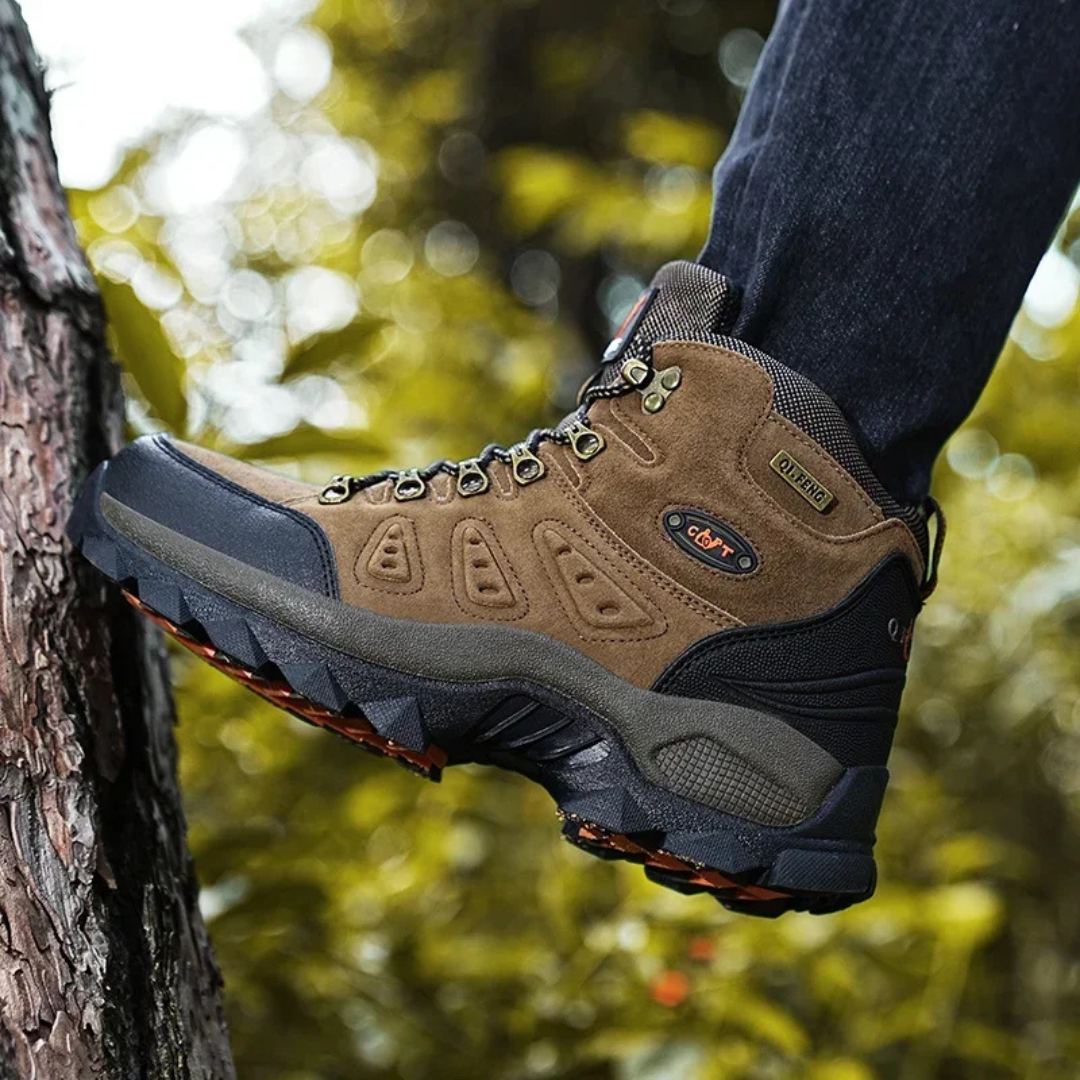 Men's Hiking Boots - Orthopedic Support - Water-Resistant & Non-Slip
