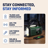 Professional Emergency Radio – Solar & Hand Crank – #1 for Emergencies