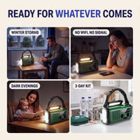 Professional Emergency Radio – Solar & Hand Crank – #1 for Emergencies