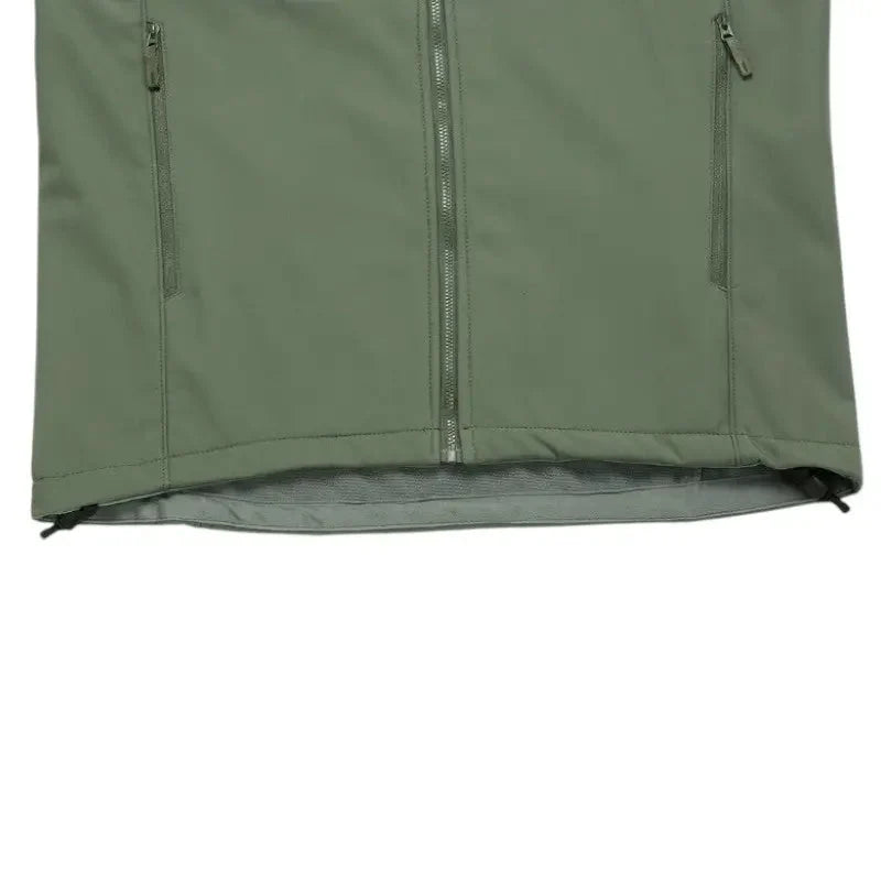Softshelljacke Herren mit Fleecefutter wasserabweisend