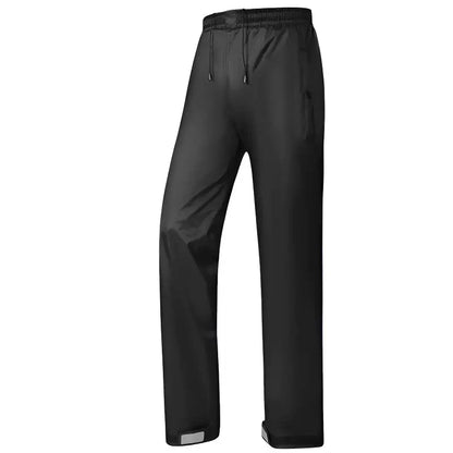 Rain Pants - Waterproof Pull-On Design - Packable & Reflective
