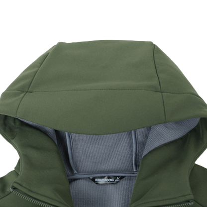 Men's Softshell Jacket - Fleece Lined & Windproof - Water-Repellent Shell