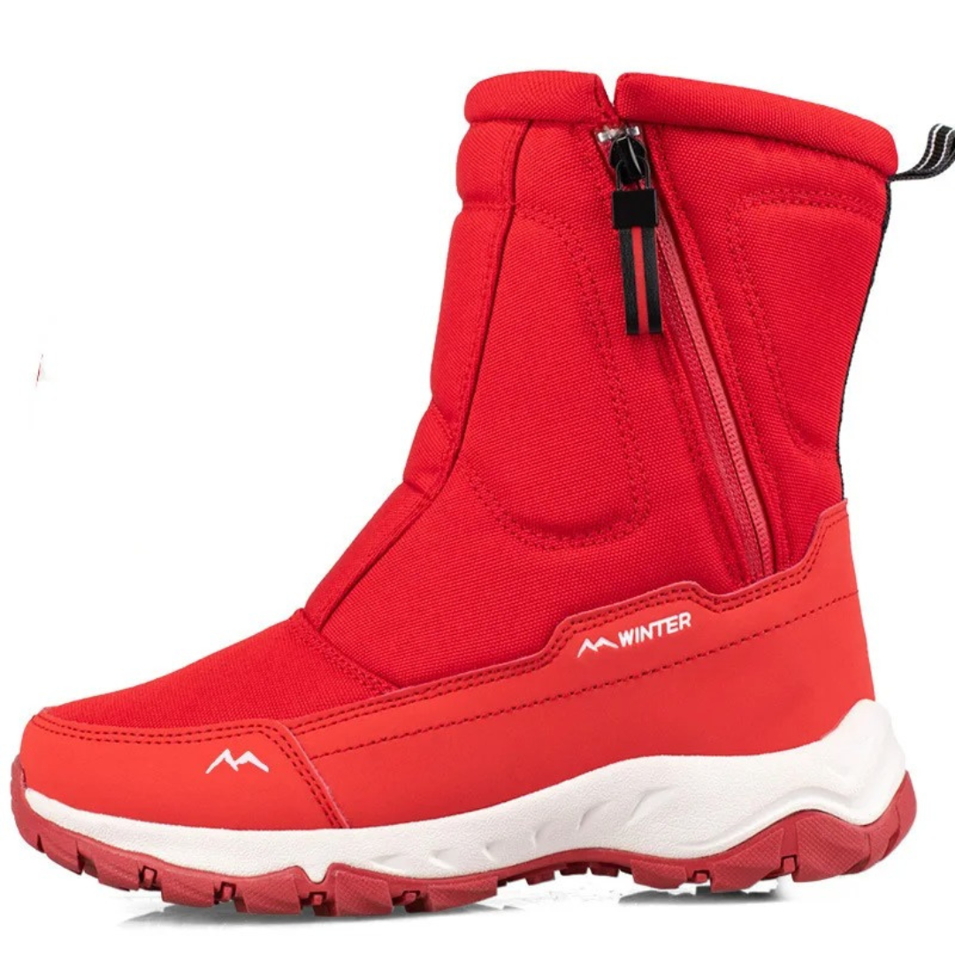 Winterstiefel Damen Wasserdicht & Gefüttert Oxford Gewebe
