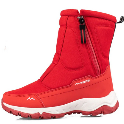 Winterstiefel Damen Wasserdicht & Gefüttert Oxford Gewebe