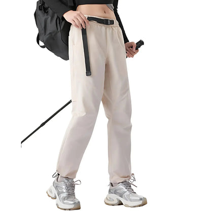 Women's Hiking Pants - Water-Repellent & Windproof - Adjustable Waist