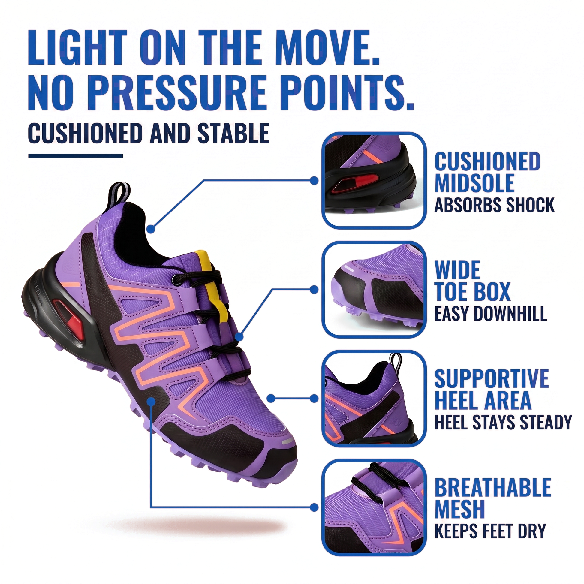 lightweight women's hiking shoes
