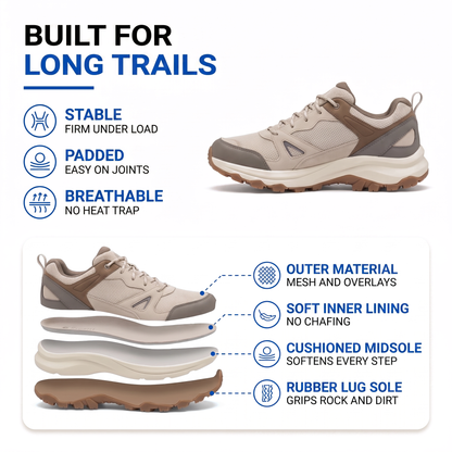 men's trekking shoes