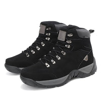 Men's Hiking Boots - Water-Resistant & Ankle Support - Non-Slip Tread