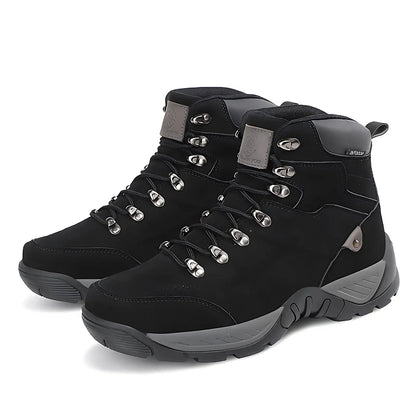Men's Hiking Boots - Water-Resistant & Ankle Support - Non-Slip Tread