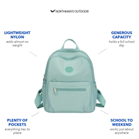 Mini School Backpack for Girls - Front Tablet Pocket - Lightweight
