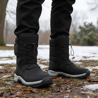 Women's Winter Boots - Waterproof & Warm Lined - Unisex Slip-On