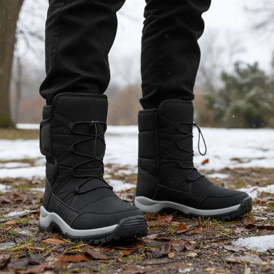 Winterstiefel Damen & Herren Wasserdicht Elastischer Einstieg