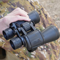 Hunting Binoculars 10x50 - Phone Adapter & Carry Case - Center Focus