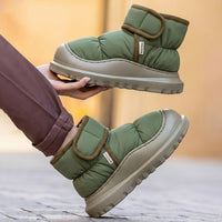 Women's Waterproof Puffer Winter Boots – Slipper-Soft Lining