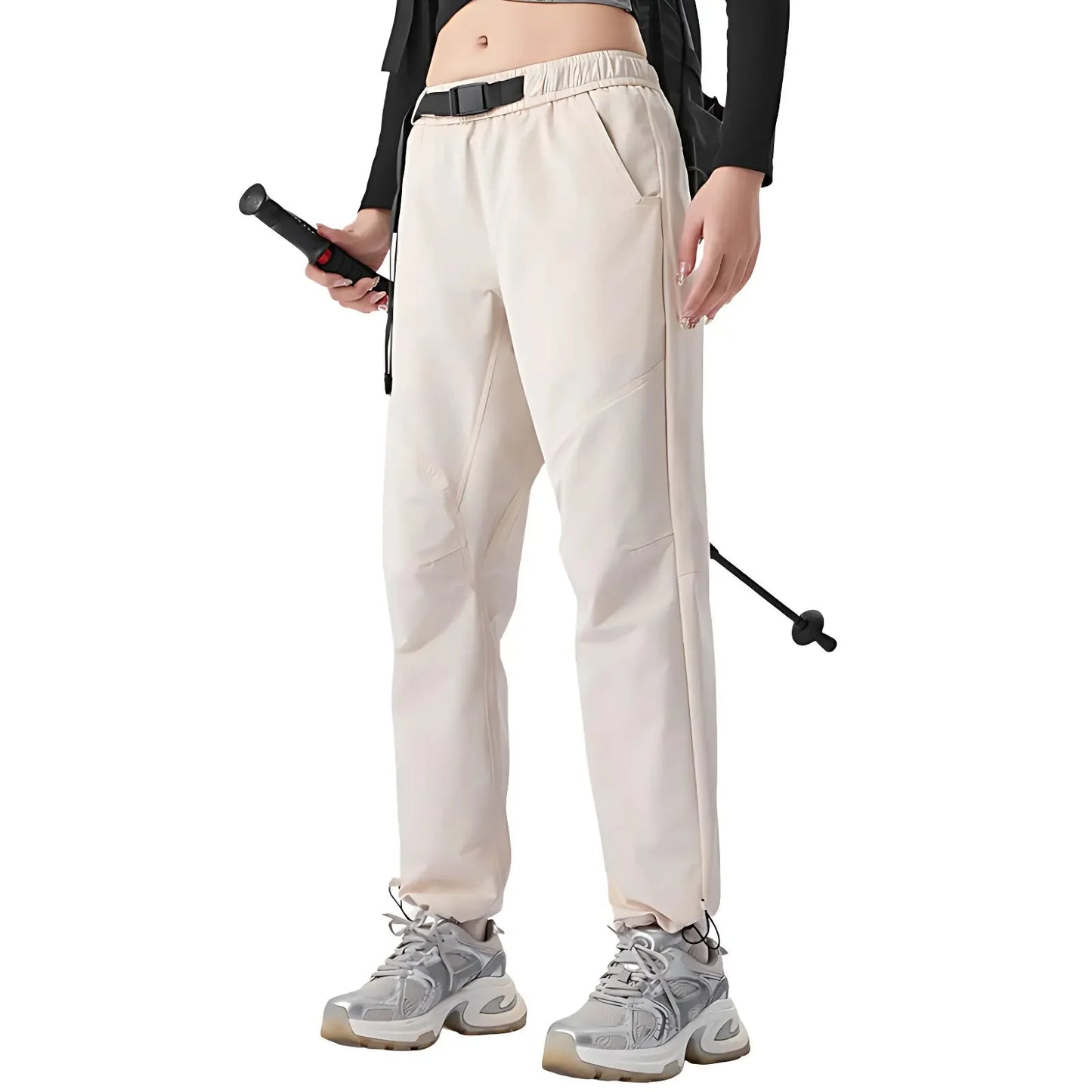 Women's Hiking Pants - Water-Repellent & Windproof - Adjustable Waist